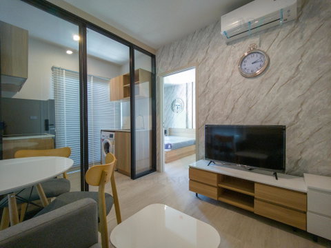 ให้เช่าคอนโด นิว โนเบิล เซ็นเตอร์ บางนา อาคาร A ชั้น 6 1 ห้องนอน ขนาด 25.00 ตรม ใกล้ เซ็นทรัล บางนา