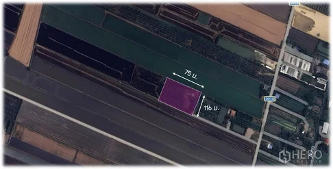Land 2175 sq.w. in Purple zone Sai Yai, Sai Noi, Nonthaburi