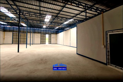 Factory for rent Bang Pa-In Industrial Estate  : Newly built warehouse with office for rent in Soi Phayom, near Pratunam Phra In, Wang Noi District – Prime location.
