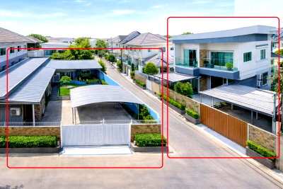 Factory for rent Bangkok : 			near Phothalai Golf Tennis. Parking for 30-40 Cars. 200Sq.Wah with Office Meeting Two-Storey Warehou          