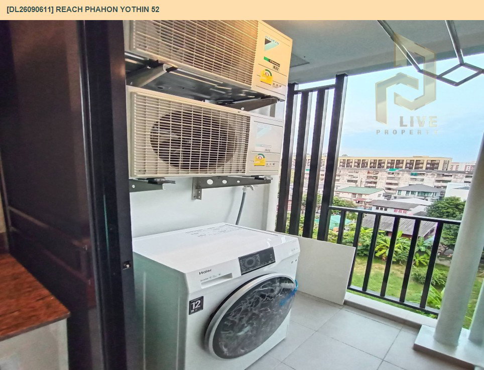 รูป DL26090611 ให้เช่าคอนโด รีช พหลโยธิน 52 (REACH Phahon Yothin 52) ใกล้ BTS สะพานใหม่ พร้อมเข้าอยู่ โทรด่วน 0653619502 LineID @952jdxxk - รูปที่ 11/13