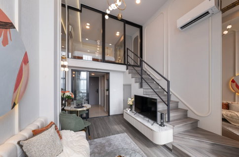 ห้องStudio Hybrid ราคาโปรโมชัน ฟรีค่าใช้จ่าย Ideo Ramkhamhaeng - Lam Sali Station