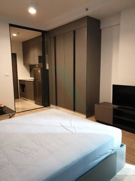 For Rent Condo IDEO NEW RAMA 9 Building , Floor 4,Studio, Room size 27 sqm