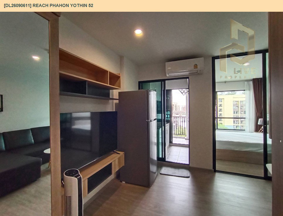รูป DL26090611 ให้เช่าคอนโด รีช พหลโยธิน 52 (REACH Phahon Yothin 52) ใกล้ BTS สะพานใหม่ พร้อมเข้าอยู่ โทรด่วน 0653619502 LineID @952jdxxk - รูปที่ 7/13