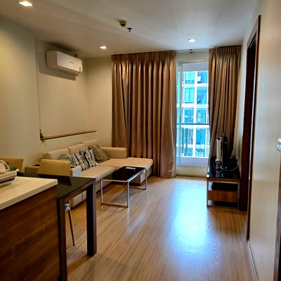 Condos for rent : For Rhythm Ratchada - Huaikhwang — 1 Bedroom | MRT Huai Khwang | Fully Furnished GTN-0628