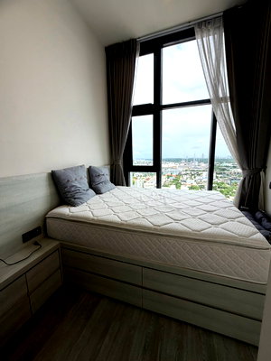 คอนโดให้เช่า : ให้เช่า The Line Sukhumvit 101 — 1 Bedroom | BTS Punnawithi | Fully Furnished [GTN-0984]