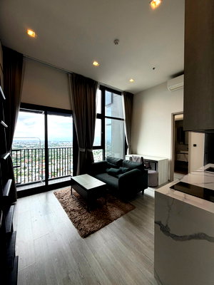 คอนโดให้เช่า : ให้เช่า The Line Sukhumvit 101 — 1 Bedroom | BTS Punnawithi | Fully Furnished [GTN-0986]