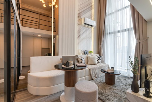 2 BR Hybrid ready to move in IDEO Ramkhamhaeng Lamsali.