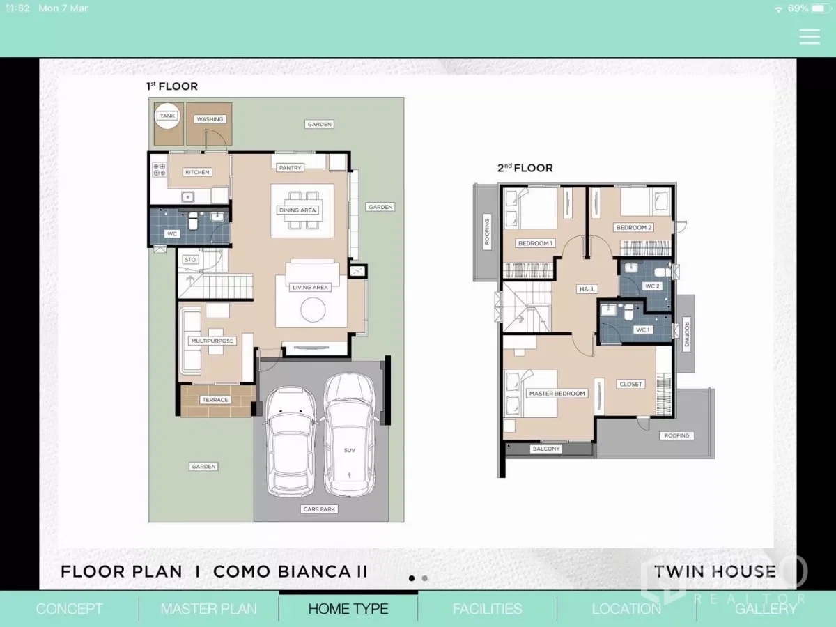 รูป ให้เช่า บ้านเดี่ยว 3 ห้องนอน Como Bianca II (โคโม เบียนกา II) บางพลีใหญ่ บางพลี สมุทรปราการ - รูปที่ 24/24