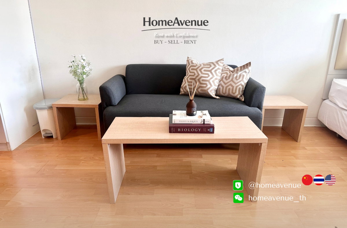 picture Highlight✨ 1Bed (Studio)  🚇 Near BTS Ratchadamri 🌏 TM30 Service 📲 Line: @homeavenue ⭐HA-5085 - 8/9