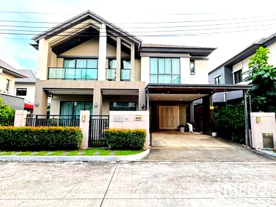 เช่าบ้านเดี่ยว สนามบินสุวรรณภูมิ : ให้เช่า บ้านเดี่ยว 4 ห้องนอน Bangkok Boulevard Rama 9 (กรุงเทพฯ บูเลอวาร์ด พระราม 9) ทับช้าง สะพานสูง กรุงเทพมหานคร