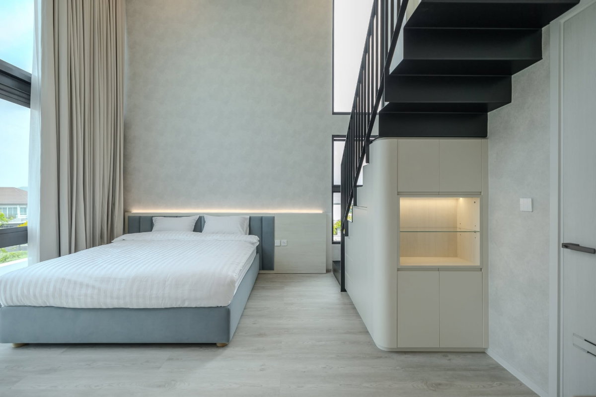 รูป 🏡✨ ให้เช่าบ้านเดี่ยวหรู VIVE Krungthep Kreetha | บ้าน Luxury พร้อมลิฟต์ส่วนตัว ตกแต่งครบ พร้อมเข้าอยู่ - รูปที่ 5/14