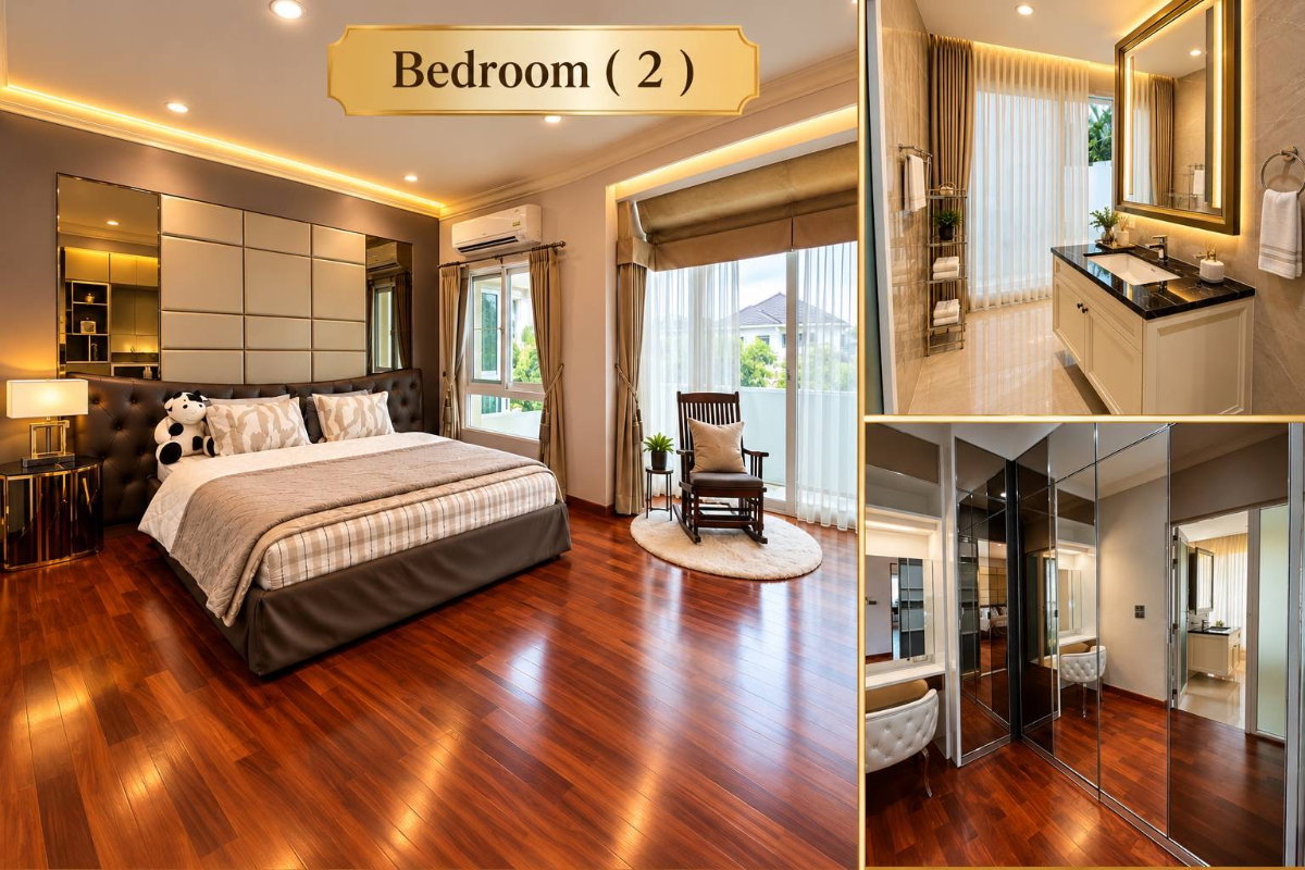 รูป ขายบ้านเดี่ยวหรู 2 ชั้น โครงการพฤกษ์ภิรมย์ ราชพฤกษ์–รัตนาธิเบศร์เฟอร์นิเจอร์ครบ พร้อมอยู่ ใกล้ MRT บางรักใหญ่ - รูปที่ 6/10