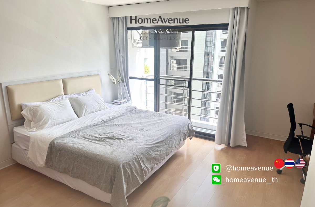 picture Highlight✨ 1Bed (Studio)  🚇 Near BTS Ratchadamri 🌏 TM30 Service 📲 Line: @homeavenue ⭐HA-5085 - 4/9