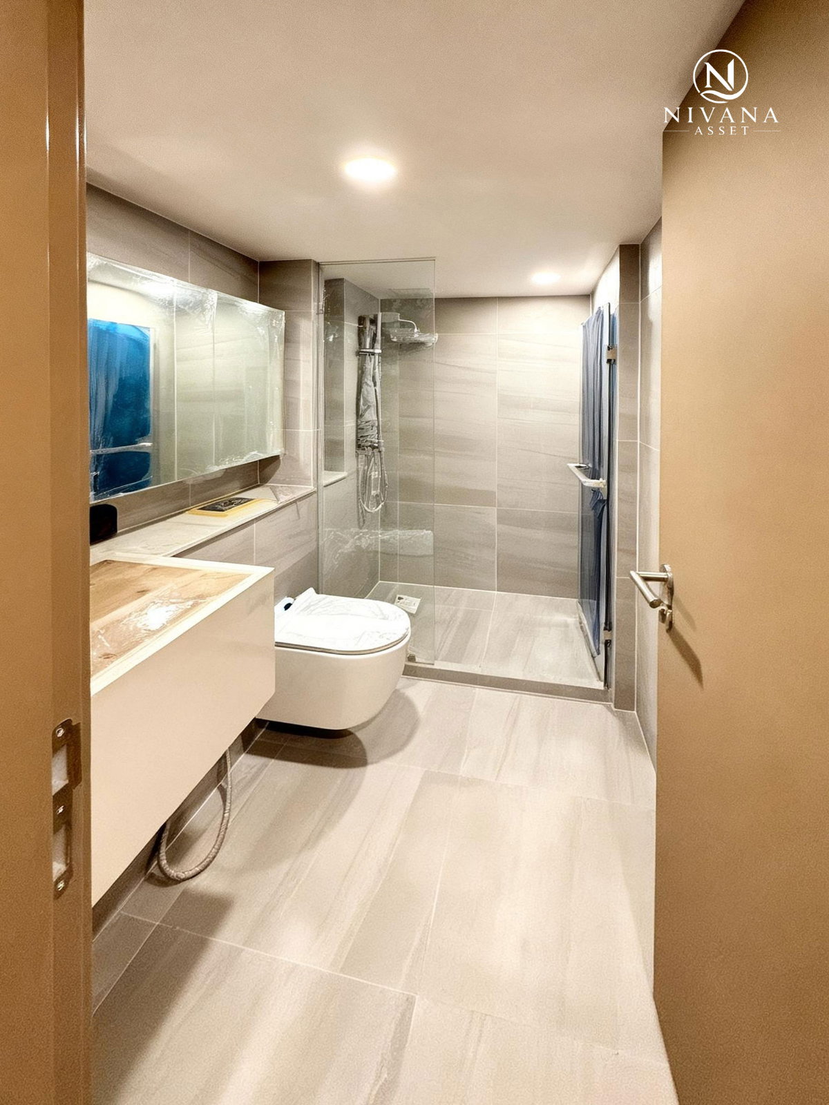 KnightsBridge Space Sukhumvit-Rama 4 ห้อง Duo Space ชั้นสวน 35 ตร.ม.