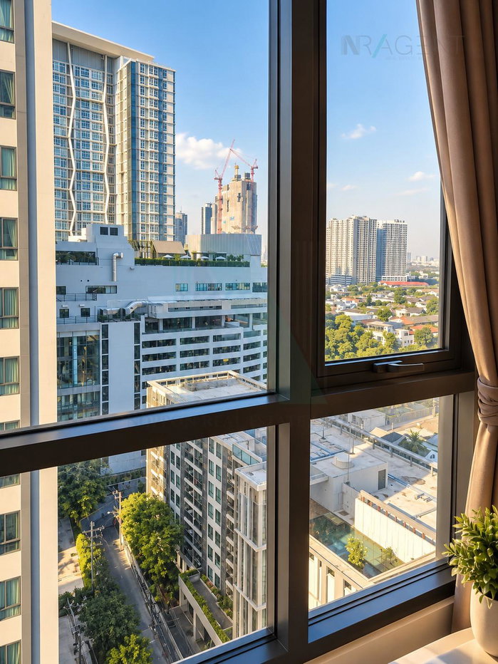 รูป ให้เช่าคอนโด ไอดีโอ โมบิ สุขุมวิท อาคาร A ชั้น 14 1 ห้องนอน ขนาด 30.18 ตรม ใกล้ โรงพยาบาล กล้วยน้ำไท - รูปที่ 6/8