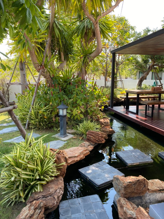 รูป ขายบ้านเดี่ยว 5 ห้องนอน ที่ดิน 100+ ตร.ว. บิวท์อินทั้งหลัง สวนบ่อปลาคาร์ฟ เพฟ ประชาอุทิศ 90 ราคา 6.99 ล้าน - รูปที่ 15/18