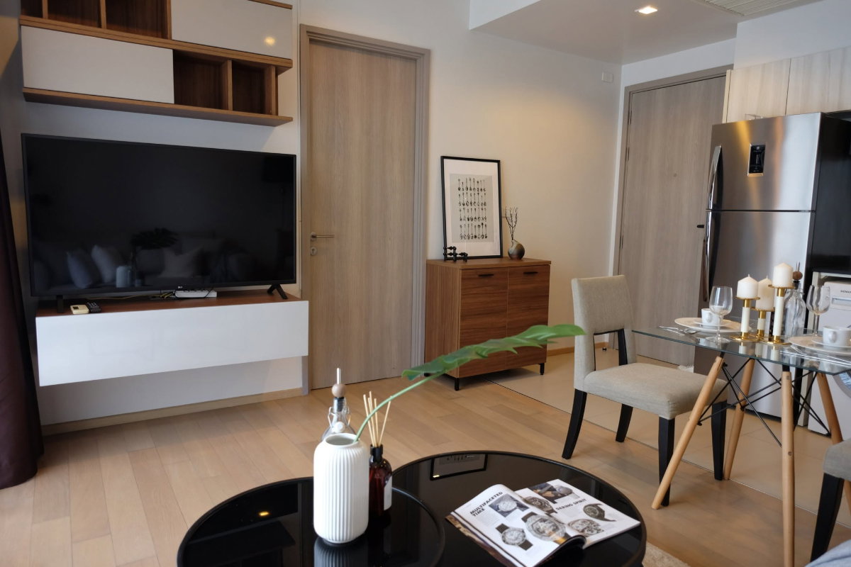 รูป ให้เช่าคอนโด HQ Thonglor - 1 ห้องนอน 1 ห้องน้ำ - 43 ตร.ม. - เช่า 37,000 บาท/เดือน [BWr2610011] - รูปที่ 4/5