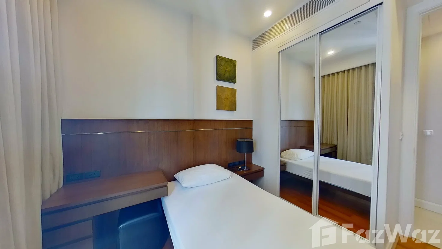 รูป คอนโดให้เช่า 2 ห้องนอน ในโครงการ คิว หลังสวน 40350 - รูปที่ 4/7