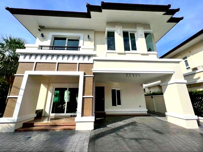 เช่าบ้านเดี่ยว ม.ราชพฤกษ์ : ให้เช่าบ้านเดี่ยว เดอะ ซิตี้ พระราม 5 – ราชพฤกษ์ (THE CITY RAMA 5 – RATCHAPRUEK) แบบ3 ห้องนอน 3 ห้องน้ำ