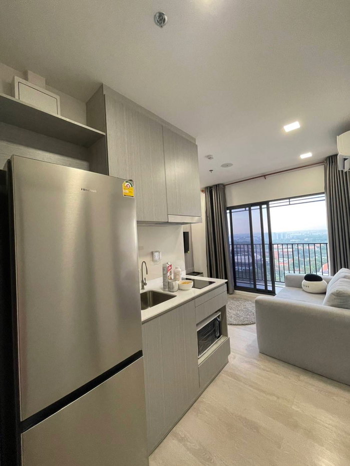 รูป ให้เช่า Modiz launch สองห้องนอน หน้า ม.ธรรมศาสตร์ one bed room plus เดินเข้าม.5นาที บิ้วอินทั้งห้อง 36ตรม. ชั้น 22ทิศเหนือ วิว ม.ธรรมศาสตร์ - รูปที่ 6/12