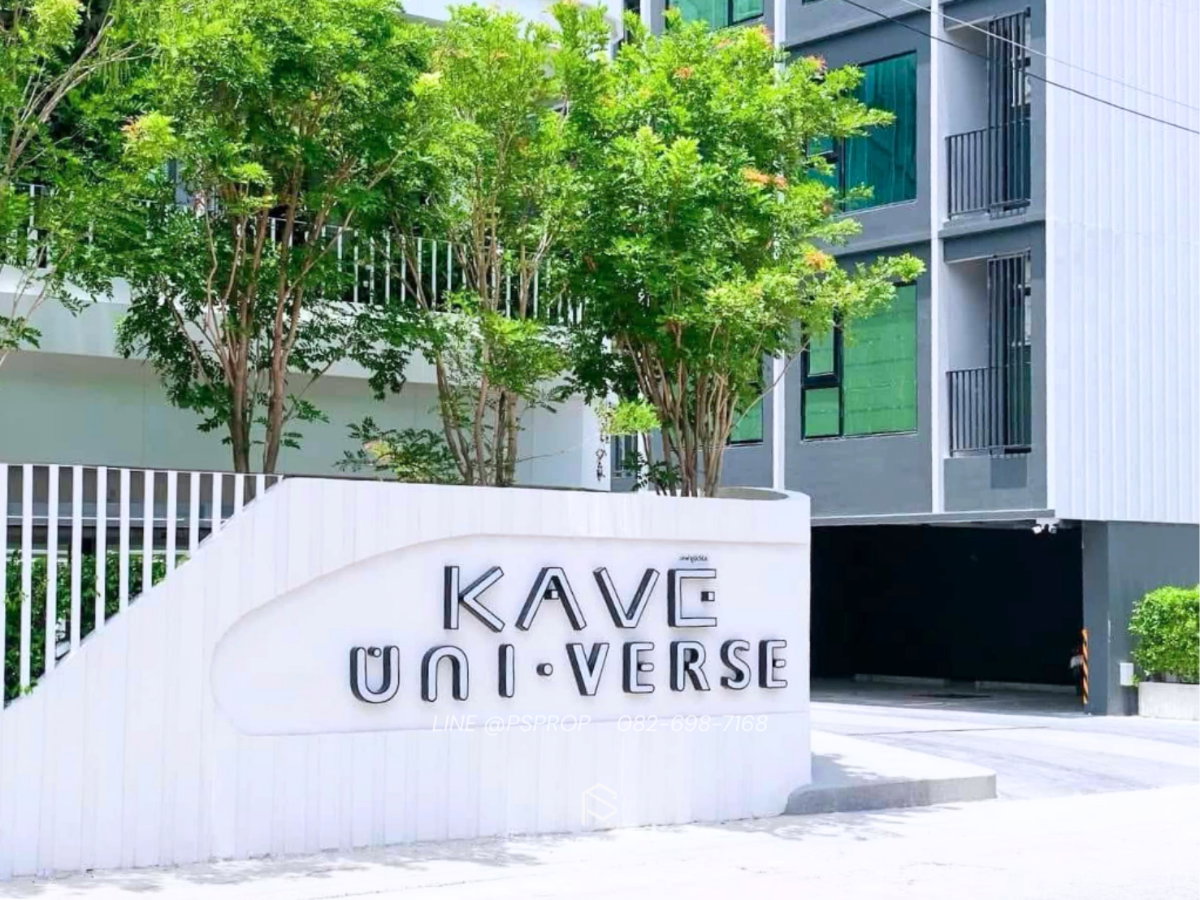 รูป คอนโดเช่าบางเเสน ใกล้ ม.บูรพา ห้องสวยเดินทางง่าย Kave Universe Bangsaen (เคฟ ยูนิเวิร์ส บางแสน)✅ พร้อมเข้าอยู่  #CR0093 - รูปที่ 12/12