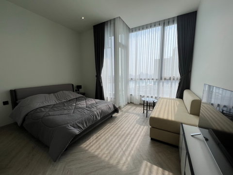 P-57223 Condo For Rent! Chapter Charoennakhorn-Riverside near BTS Krung Thon Buri | High Floor 16, Line@easythaihome 085-592-2897