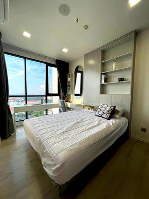 คอนโดให้เช่า : ให้เช่า Modiz​ launch  สองห้องนอน หน้า ม.ธรรมศาสตร์ one bed room plus เดินเข้าม.5นาที  บิ้วอินทั้งห้อง 36ตรม. ชั้น 22ทิศเหนือ วิว ม.ธรรมศาสตร์