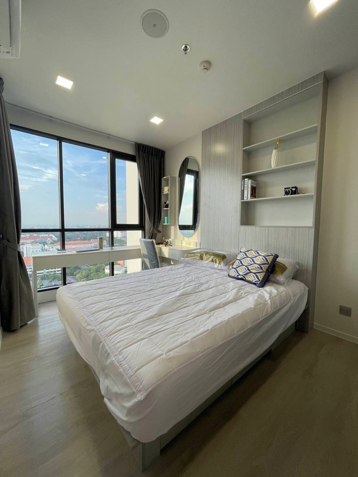 รูป ให้เช่า Modiz launch สองห้องนอน หน้า ม.ธรรมศาสตร์ one bed room plus เดินเข้าม.5นาที บิ้วอินทั้งห้อง 36ตรม. ชั้น 22ทิศเหนือ วิว ม.ธรรมศาสตร์ - รูปที่ 1/12
