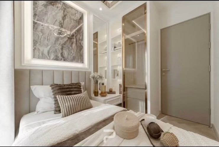 รูป ให้เช่า Life รัชดาภิเษก 2 ห้องนอน 57 ตร.ม. แต่งหรู Modern Luxury วิวชั้น 23 | 45,000 บาท/เดือน - รูปที่ 8/8