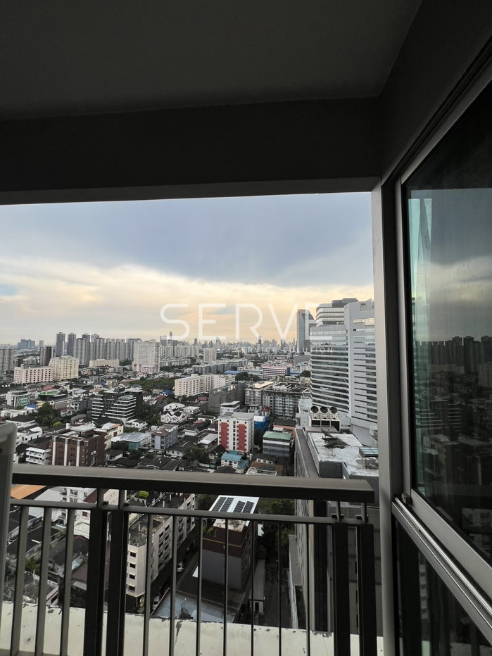 รูป 🔥25K-ห้องกว้าง 1นอน ชั้นสูงสุด 20+ วิวโล่ง ห้องแต่งสวย เฟอร์จัดเต็ม พร้อมเข้าอยู่ คอนโดทำเลดีมาก ใกล้ MRT ห้วยขวาง @ Rhythm Ratchada - Huai Khwang - รูปที่ 14/15