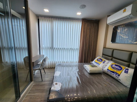 🔥ให้เช่า kave salaya ห้องกั้น 25 ตรม.แอร์ 2 ตัว ตึก A ชั้น 6 วิวสวน ธรรมชาติ เฟอร์นิเจอร์ , คฟฟ ครบ พร้อมอยู่ 25 ธค 69