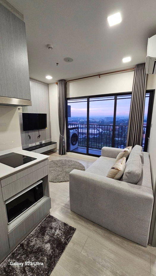 รูป ให้เช่า Modiz launch สองห้องนอน หน้า ม.ธรรมศาสตร์ one bed room plus เดินเข้าม.5นาที บิ้วอินทั้งห้อง 36ตรม. ชั้น 22ทิศเหนือ วิว ม.ธรรมศาสตร์ - รูปที่ 12/12