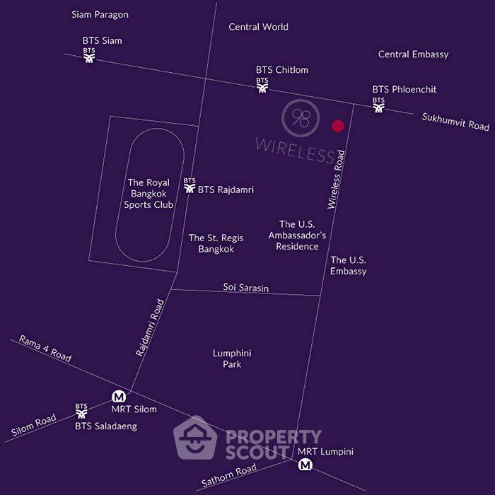 picture 3-BR Condo at 98 Wireless near BTS Phloen Chit (ID 3373336) - 21/21