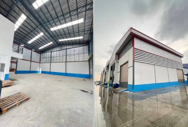 รูป ให้เช่าโกดัง พร้อมสำนักงาน ซอยบางปลา 2 (ธนสิทธิ์) เทพารักษ์ กม. 14 / สร้างใหม่ / พื้นที่ใช้สอย 459 ตารางเมตร รถเทรลเลอร์เข้าออกได้ ทำเลดีมาก - รูปที่ 8/8