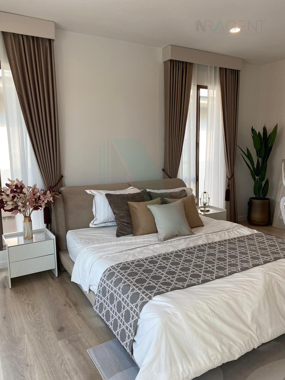 ขายบ้านเดี่ยว 4 ห้องนอน 300 ตร.ม. 77.3 ตร.ว. บุราสิริ กรุงเทพกรีฑา