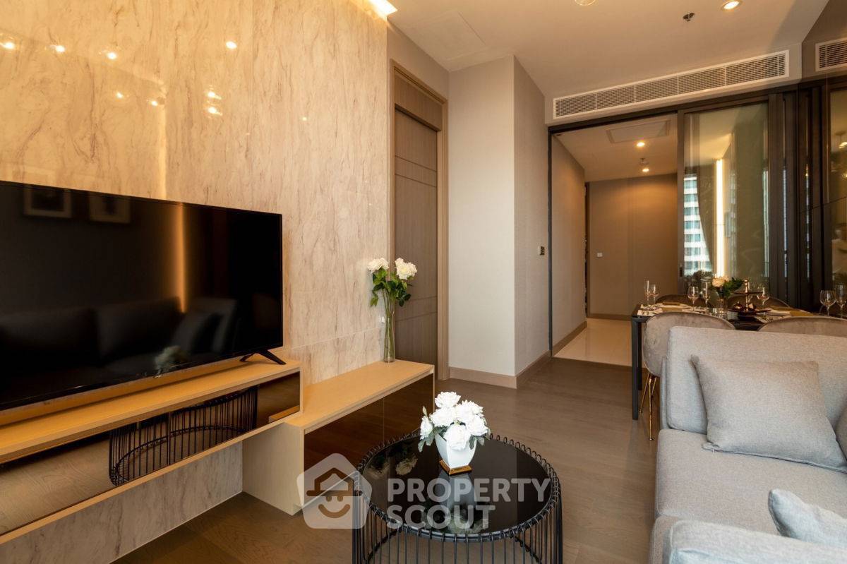 รูป ใกล้ MRT เพชรบุรี 100 เมตร คอนโด 1 ห้องนอน ชั้น 20 The Esse At Singha Complex (ID 2538440) - รูปที่ 5/6