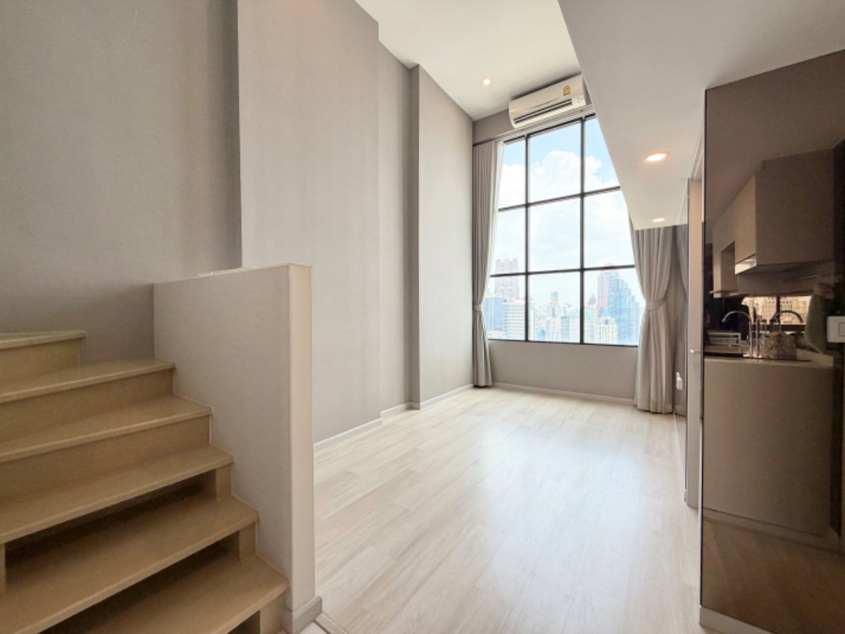 picture Knightsbridge Prime Sathorn | Duplex, 34th Floor, Corner Unit | 39.56 sq.m. | Only 5.99 million Baht. - 8/37