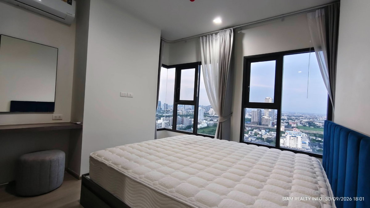 รูป (6เดือน - 1ปี) ให้เช่า เดอะ เบส เพชรบุรี ทองหล่อ คอนโด 2 ห้องนอน 2 ห้องนำ้ ใกล้ MRT เพชรบุรี BTS พร้อมพงษ์ Airport Link สถานีมักกะสัน - รูปที่ 13/15