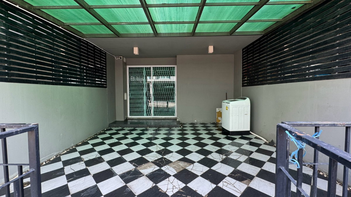 รูป ถูกมากทาวน์โฮม 3ชั้น Patio แจ้งวัฒนะ ใกล้รถไฟฟ้าและทางด่วน Yield สูง - รูปที่ 2/15