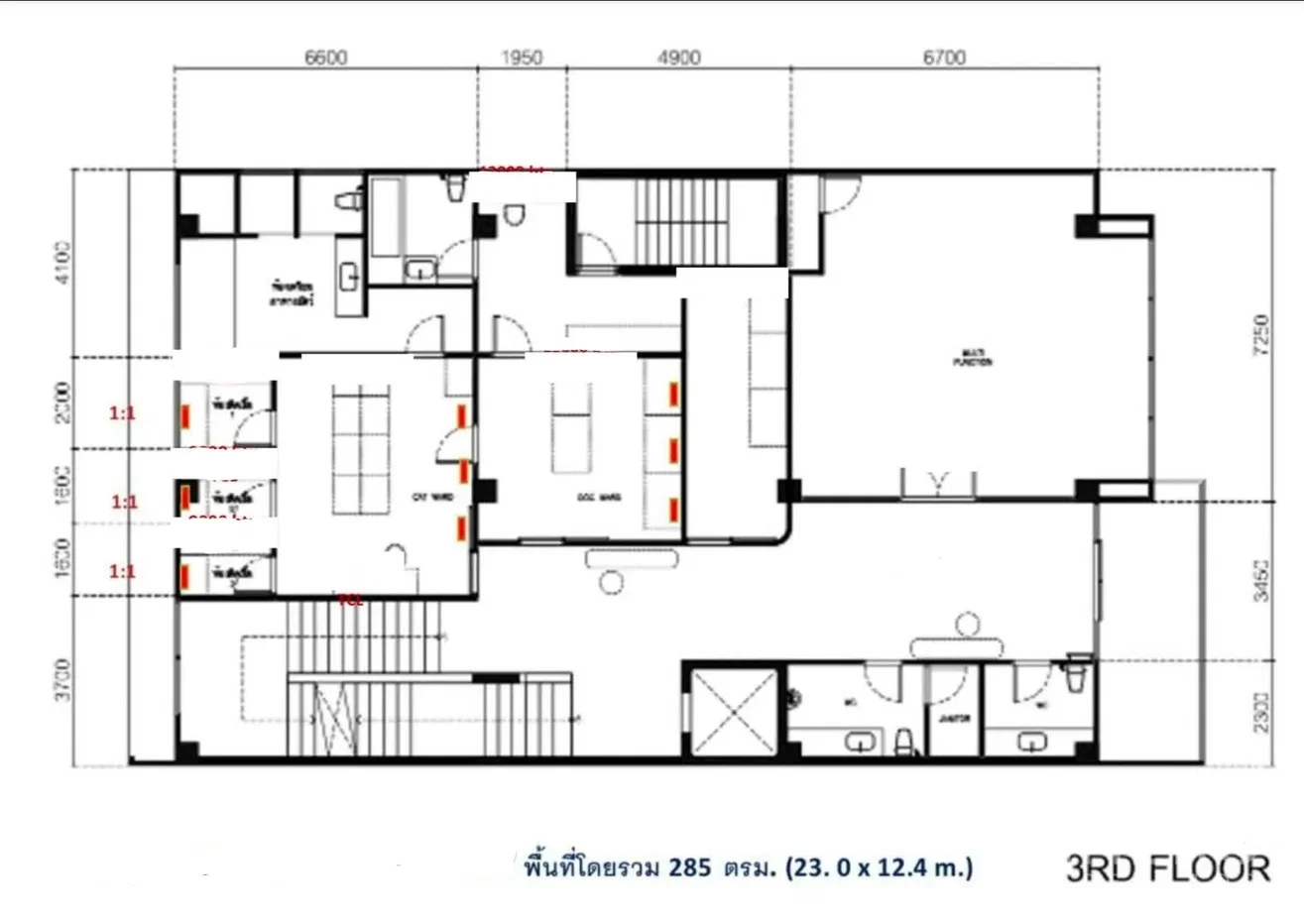 picture For rent Home Office 1200 sq.m. in Dokmai, Prawet, Bangkok - 24/24