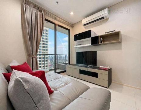 🚩 ให้เช่าคอนโด วิลล่า อโศก อาคาร 1 ชั้น 32 1 ห้องนอน ขนาด 53 ตรม ใกล้ MRT เพชรบุรี