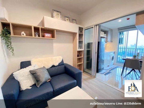 ✨ Hot Deal! For Rent: IDEO Charan 70-Riverview - 1BR (32 sq.m.) Stunning Rama 8 River View, Ful