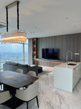 133 ตร.ม. 2 ห้องนอน ชั้น 69 ที่ Four Seasons Private Residences