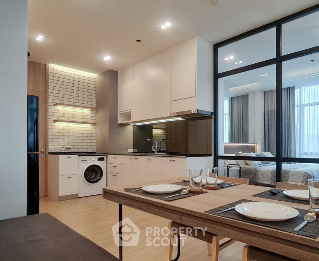 picture 1-BR 60 Sqm Baan Sathorn Chaopraya Near BTS Krung Thon Buri (ID 3039839) - 5/6