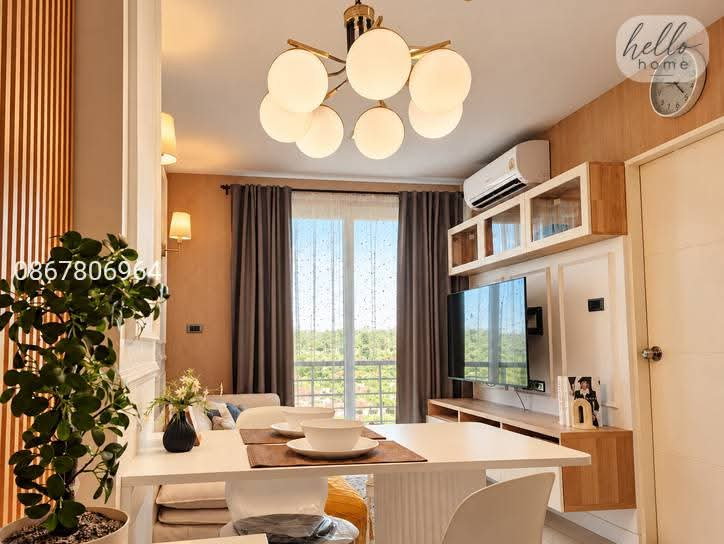 รูป ใหญ่สะใจ 36 ตร.ม. ขายด่วน! คอนโด  แอร์ลิงค์ เรสซิเดนซ์ แต่งครบ พร้อมเข้าอยู่ - รูปที่ 20/34