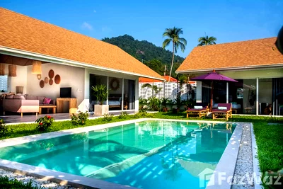 Houses for sale Ko Samui Surat Thani : 3 Bedroom Villa for sale in Maret, Surat Thani  6836337