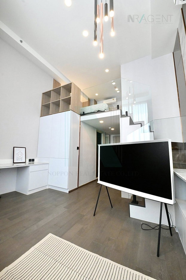 รูป 🎊 ให้เช่าคอนโด พาร์ค ออริจิ้น จุฬา-สามย่าน อาคาร 1 ชั้น 32 Duplex ขนาด 40 ตรม ใกล้ ตลาดสามย่าน - รูปที่ 2/8