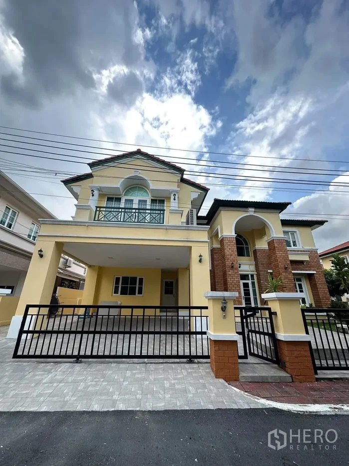 รูป ให้เช่า บ้านเดี่ยว 4 ห้องนอน Nantawan Village Onnut (หมู่บ้านนันทาวัน ออนนุต) บางจาก พระโขนง กรุงเทพมหานคร - รูปที่ 1/14