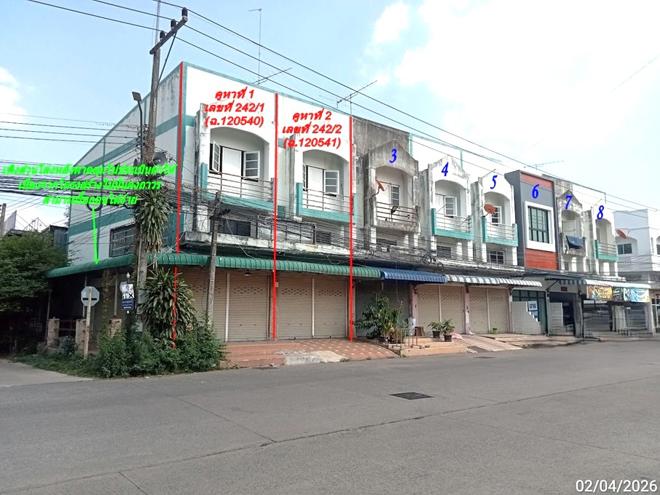 รูป อาคารพาณิชย์ 34 ตร.วา เมืองนครราชสีมา นครราชสีมา 6M - รูปที่ 4/13